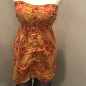 MUDD floral tunic size M